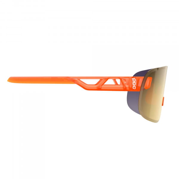 POC Elicit Fluo. Orange Translucent/Clarity Road/Partly Sunny Gold