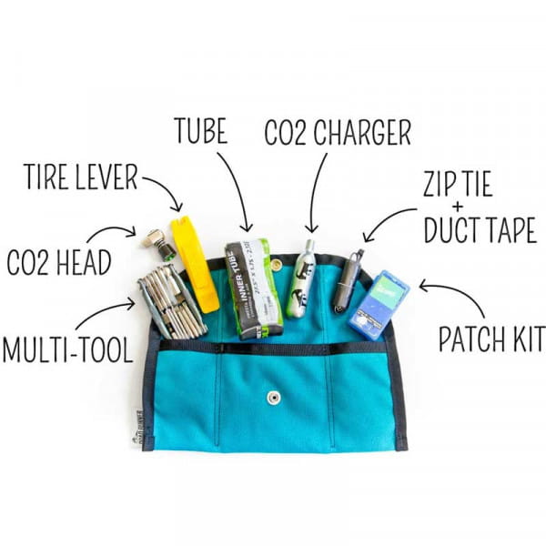 Road Runner Bags Tool/Saddle Roll oliv Werkzeugrolle Satteltasche