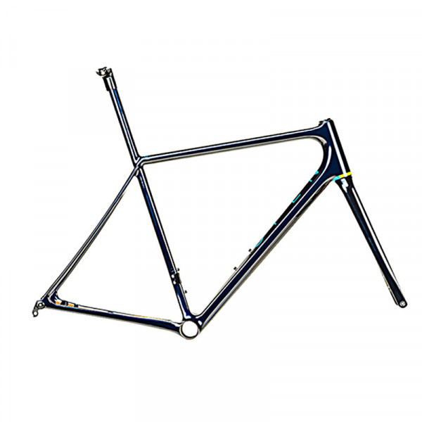Einzelstück OPEN MIN.D. Rennrad Rahmenset - Midnight Blue (Dunkelblau), Größe S