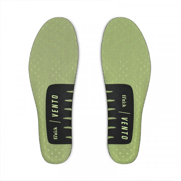 Fizik Vento Stabilita Carbon Rennradschuh - Black / Yellow Fluo Gr. 47