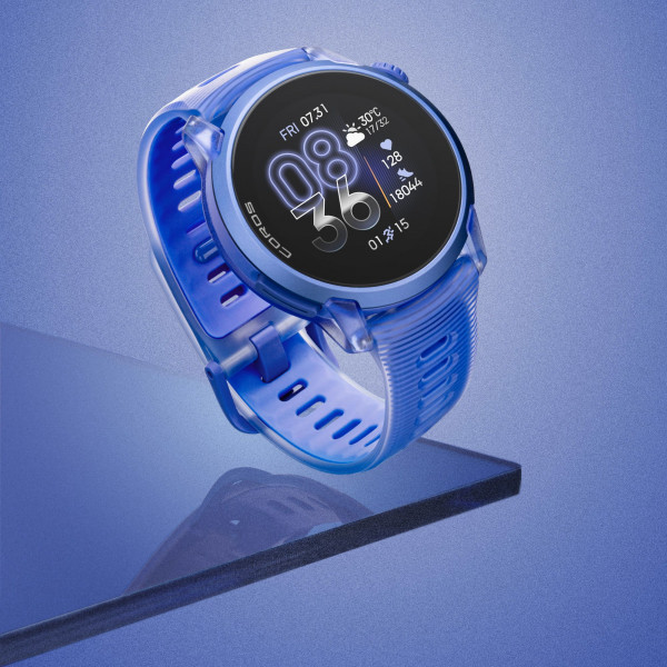 COROS PACE 4 GPS-Sportuhr Premiumversion mit Aluminiumgehäuse & Silikon-Armband - Ultra Violet