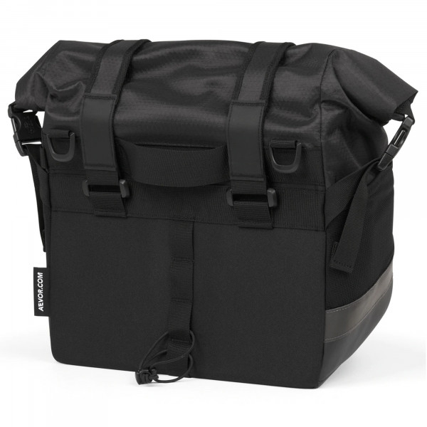 [REFURBISHED] AEVOR Triple Bike Bag Proof Black Lenkertasche