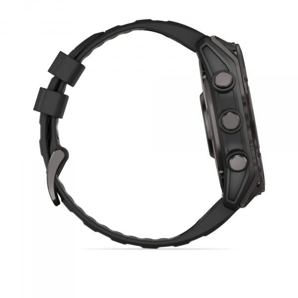 Garmin Fenix 8 AMOLED Titan DLC Schwarz/Carbongrau 51 mm