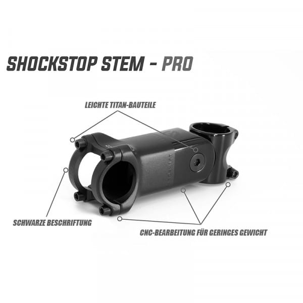 [REFURBISHED] Redshift Sports ShockStop PRO gefederter Vorbau 100 mm +/- 6 Grad