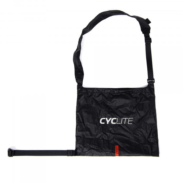 CYCLITE Musette / 01 komprimierbare Tragetasche schwarz