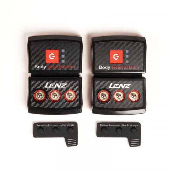 Lenz Heat Pack 2.0 (USB-C) - Akkus für beheizbare Socken 2er-Pack