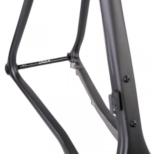 OPEN WI.DE Rahmenset Enjoyyourbike Sonderedition Schwarz / Silber Gr. L