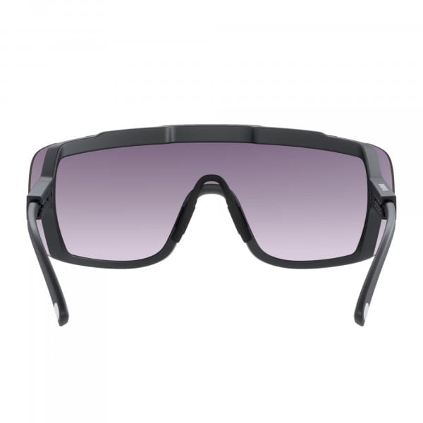 POC Devour Mid Uranium Black/Clarity Road/Sunny Silver