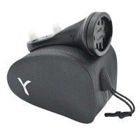 Y-Mount Saddlebag 0.2l, black mit Garmin Quartermount Adaptor