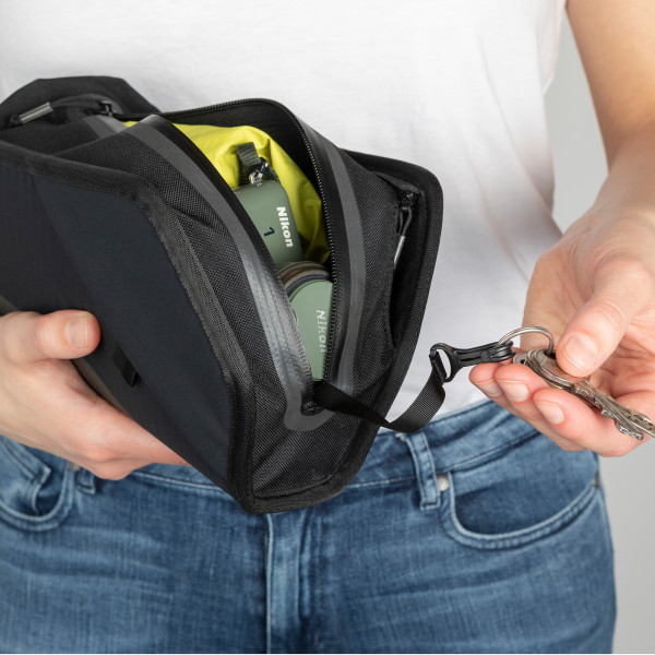 Fidlock TWIST Essential Bag L + Bike Base – 2,4 l, Schwarz