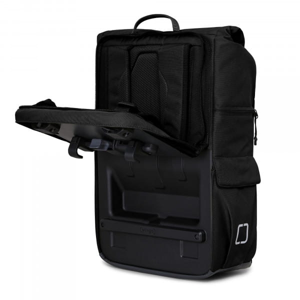 Otinga Flip V3 Rucksack mit Klickfix-System - Schwarz