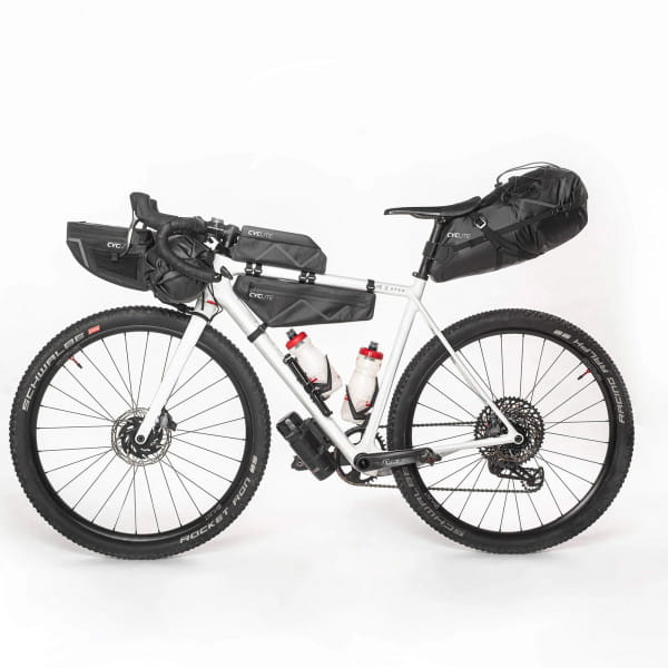 [REFURBISHED] CYCLITE Saddle Bag / 01 - Satteltasche 12,9 Liter Schwarz