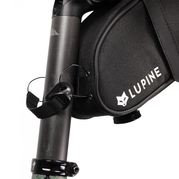 Lupine UFO Satteltasche International -– Magnetisch integriertes Rücklicht mit Blinkmodus