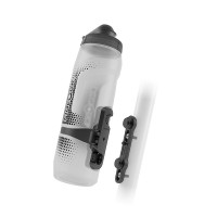 Fidlock TWIST bottle 800 ml BPA-freie Trinkflasche mit Bikebase Magnethalterung klar transparent