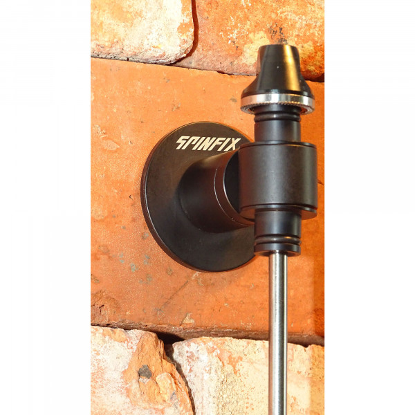 Spinfix Adapterset 12 mm Steckachse für MICRO_QR Wandhalterung - vorne, schwarz matt