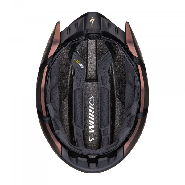 Specialized S-Works Evade 4 Rennrad-Helm Satin Root Beer