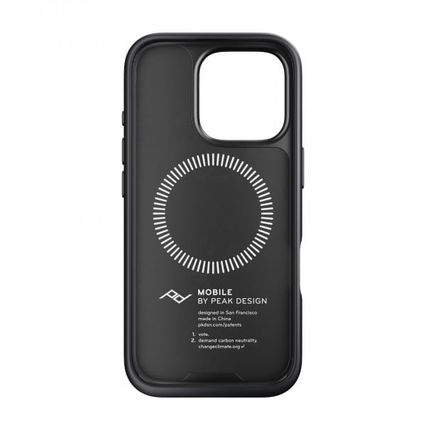 Peak Design Mobile Everyday Case für iPhone - Black