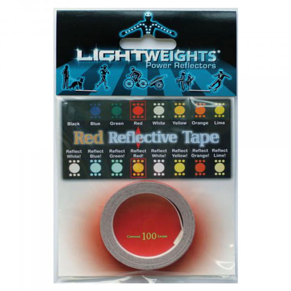 Lightweights Reflective Tape 3M Reflexband - Red (Rot)
