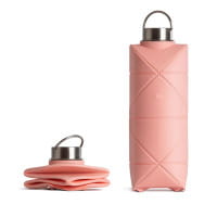 [REFURBISHED] DiFOLD Origami Bottle - Faltbare Trinkflasche 750 ml - Pink Win