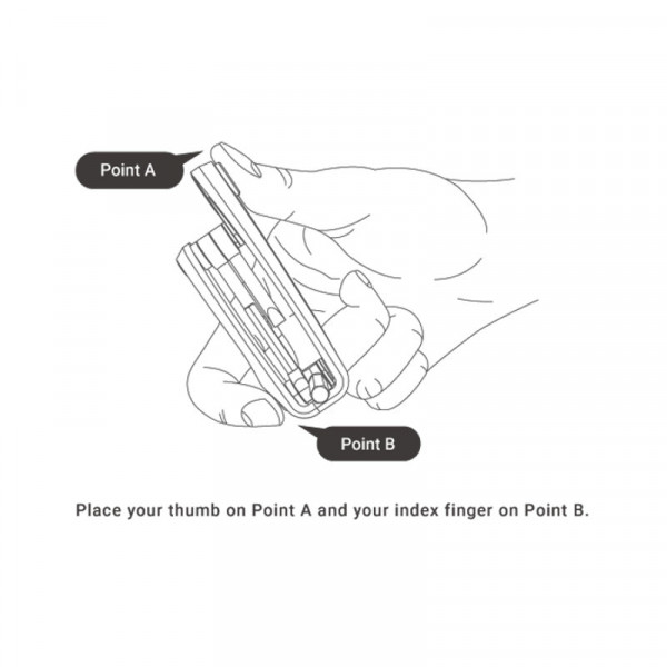 [REFURBISHED] Birzman M-Torque 10 Minitool - 6x Innensechskant + Torx