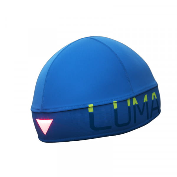 LUMA ACTIVE LED Stirnlampen-Mütze S/M Blau