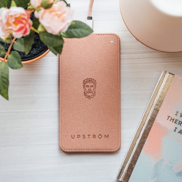 UPSTRÖM LÄDER Wireless Charging Ladematte 10W Pink