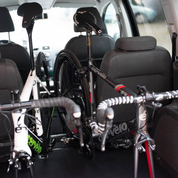BikeInside Innenraum-Fahrradträger-Komplettset XShort, 0,8 -1,15 m für Fahrräder mit Schnellspannern