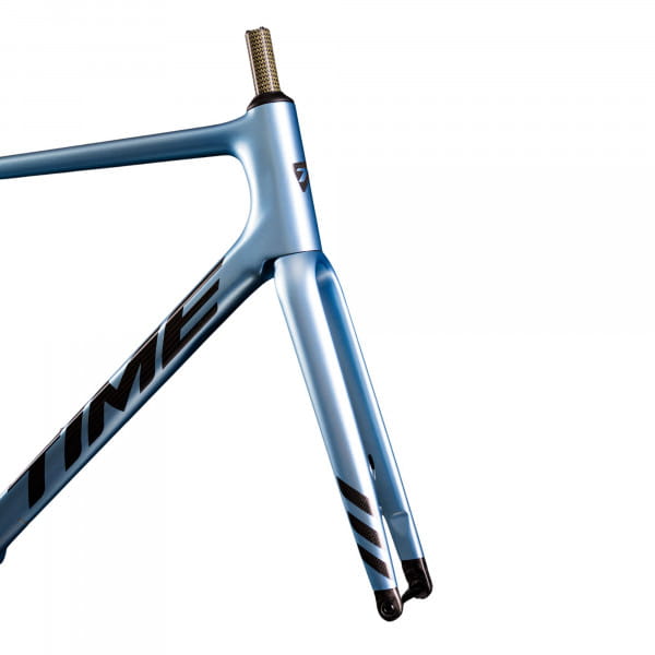 TIME Fluidity Endurance-Rahmenset Satin Crystal Blue