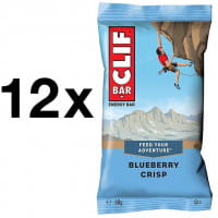 12x Clif Bar Energieriegel Blueberry Crisp Heidelbeere im praktischen Karton