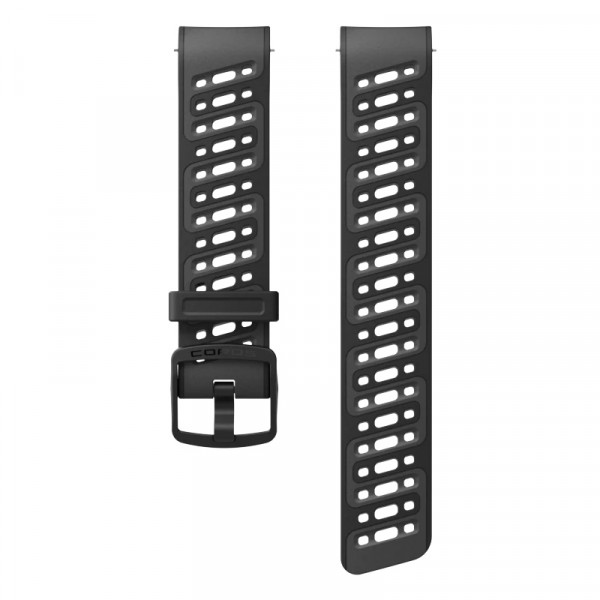 COROS Silikon-Ersatzarmband 22 mm für PACE Pro - Black (Schwarz)