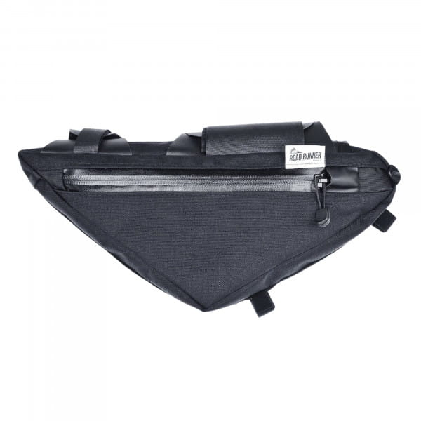 [REFURBISHED] Road Runner Bags Wedge Half Frame Bag schwarz-Rahmentasche