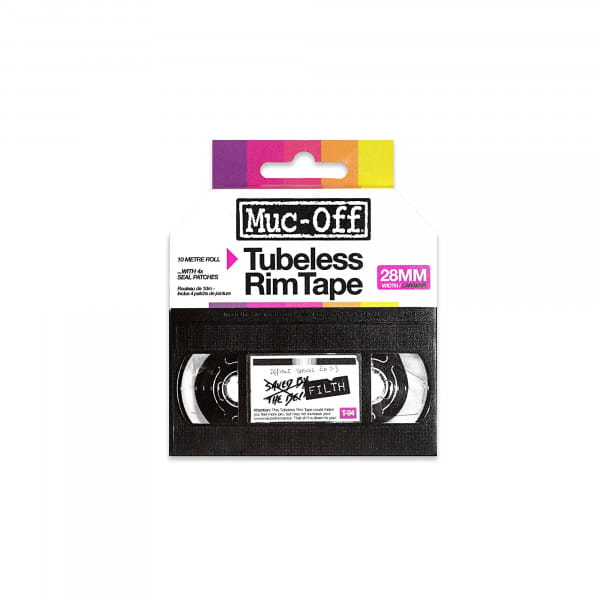 Muc-Off 28 mm Tubeless Rim Tape Felgenband 10 m Rolle