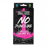 Muc-Off NO Puncture Hassle 140ml Dichtmilch Kit für Tubeless-Reifen und Schlauchreifen