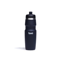 Edelstahl-Fahrrad-Trinkflasche Bivo Duo High-Flow 740 ml unisoliert, schwarz