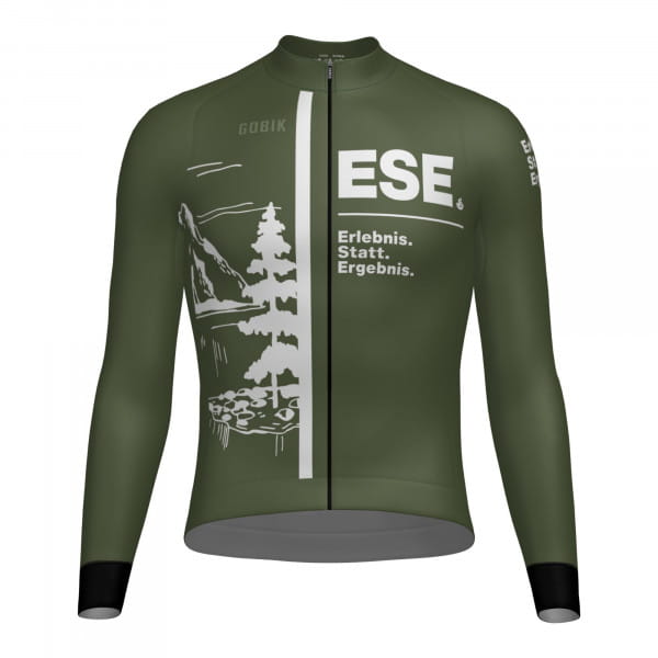 Erlebnis statt Ergebnis Hyder Herren Langarm-Trikot (Herbst) by Gobik