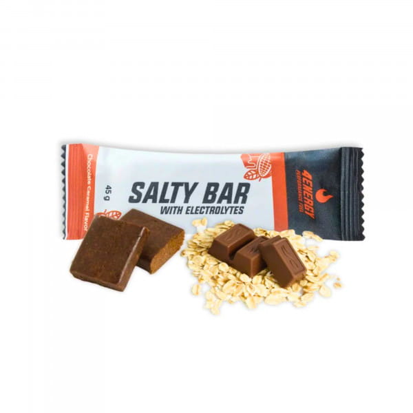 4ENDURANCE Salty Bar Box Chocolate-Caramel (10 x 45 g)