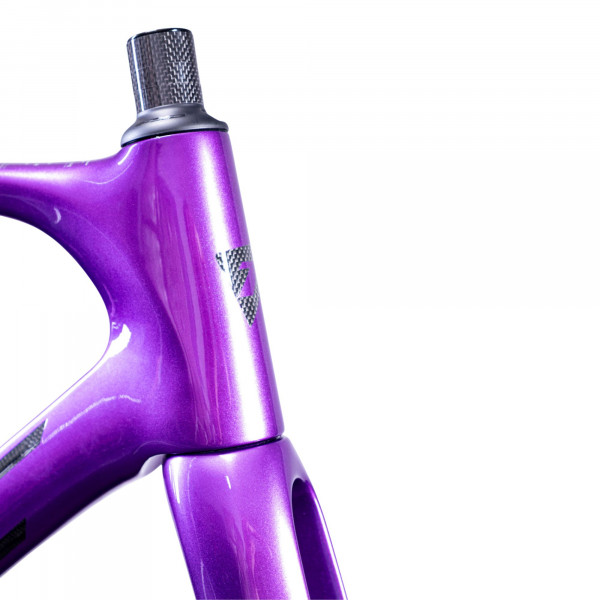 TIME SCYLON Rennrad-Rahmenset - Brillant Violett