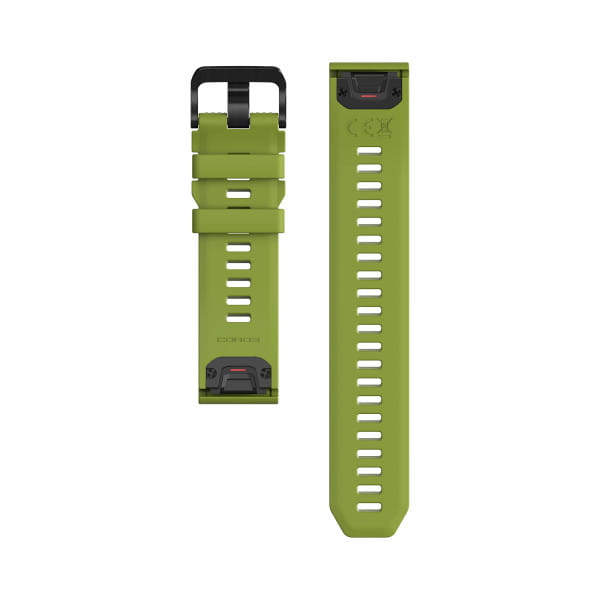 COROS VERTIX Lime wrist band Ersatzarmband 22 mm breit mit 22 mm Armbandanschluss - Lime