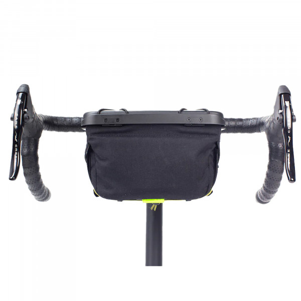 Route Werks The Handlebar Bag - Black - mit Bike Mount 31,8 mm