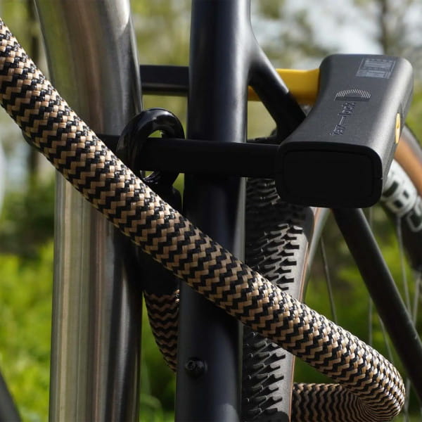 tex-lock eyelet inkl. D-lock Fahrradschloss - Wild Hemp