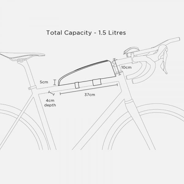 [REFURBISHED] Restrap Race Top Tube Bag Rahmentasche