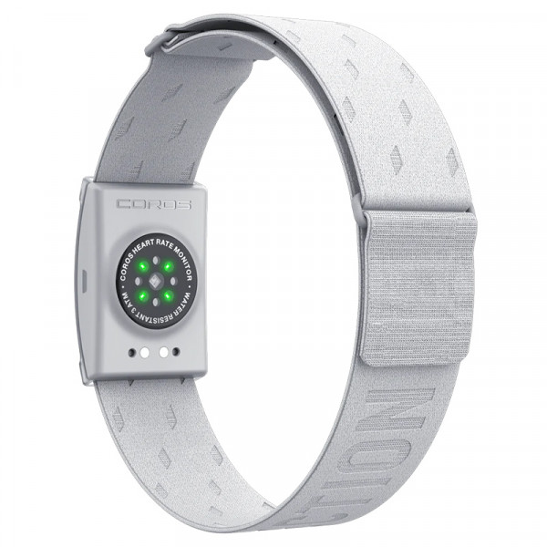 COROS Heart Rate Monitor Herzfrequenzmesser Grau - langes Armband