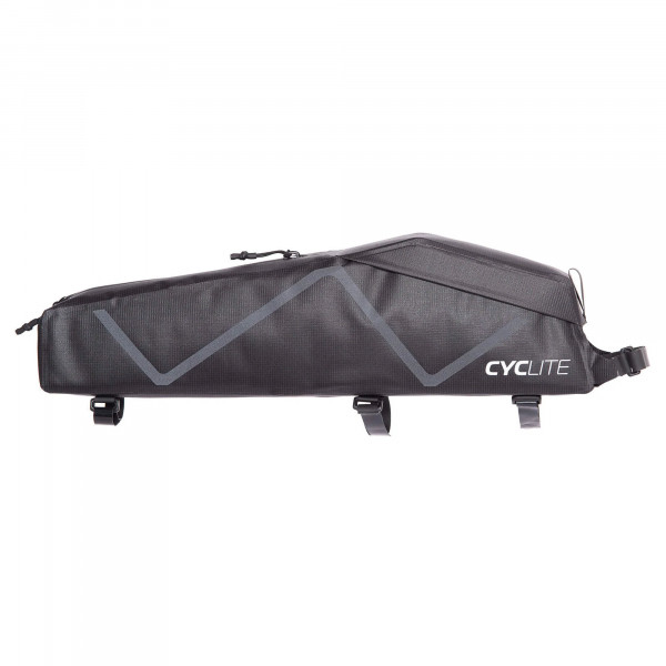 [REFURBISHED] CYCLITE Top Tube Bag Large / 01 - Oberrohrtasche 2,2 Liter Schwarz