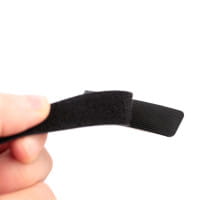 CYCLITE Velcro Fixation Strap (medium) für Lenker-, Rahmen- oder Oberrohrtasche - Länge 21 cm, Schwa