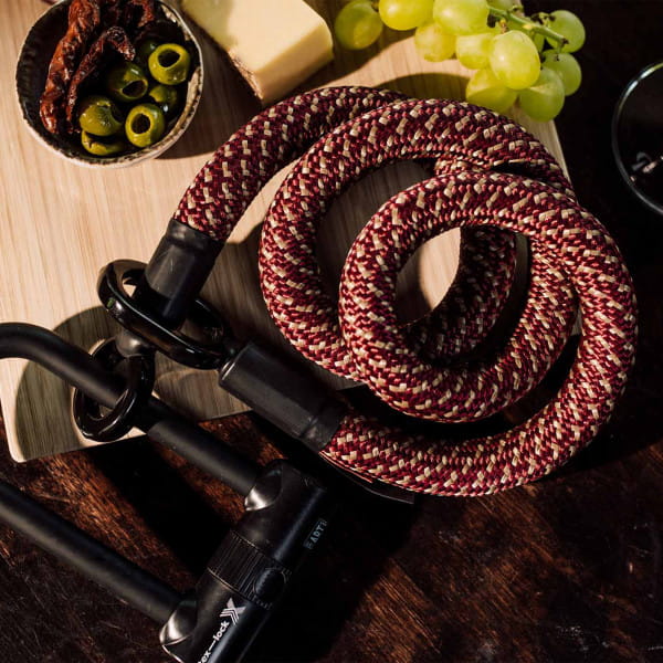tex-lock eyelet inkl. U/X-lock Fahrradschloss - Chateau Red