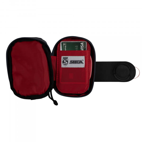 [REFURBISHED] SILCA Satteltasche Mattone Schwarz/Rot