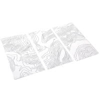 Restrap Bicycle Protection Kit Schutzaufkleber gegen Kratzer am Rahmen - Transparent / Schwarz