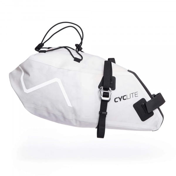 [REFURBISHED] CYCLITE Saddle Bag Small / 01 - Satteltasche 8,0 Liter hellgrau