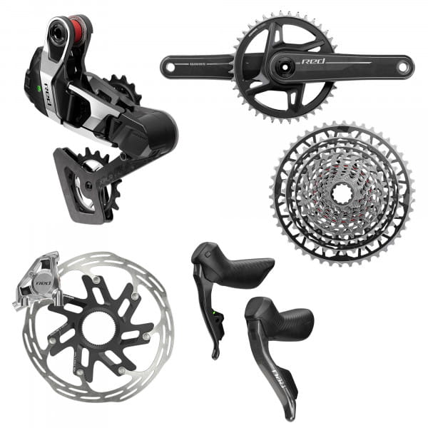 SRAM RED XPLR E1 1x13 Schaltgruppe 172,5mm / 42 / 10I46 / Paceline X 160mm