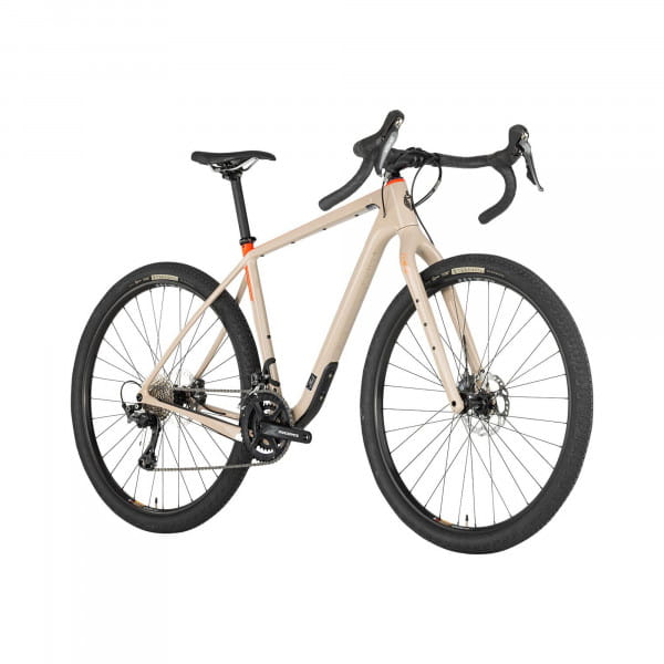 Salsa Cutthroat Carbon GRX 810 2x MTB Komplettrad, 29" - Tan gloss